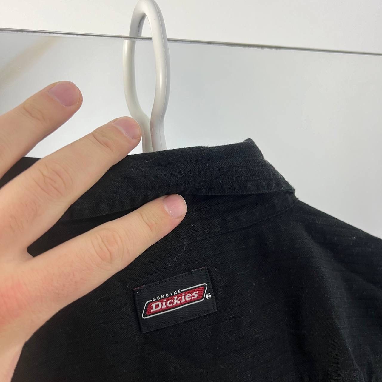 Dickies Vintage Y2K Dickies Tab Logo Oversized Button Up Shirt Size US XL / EU 56 / 4 - 5 Thumbnail