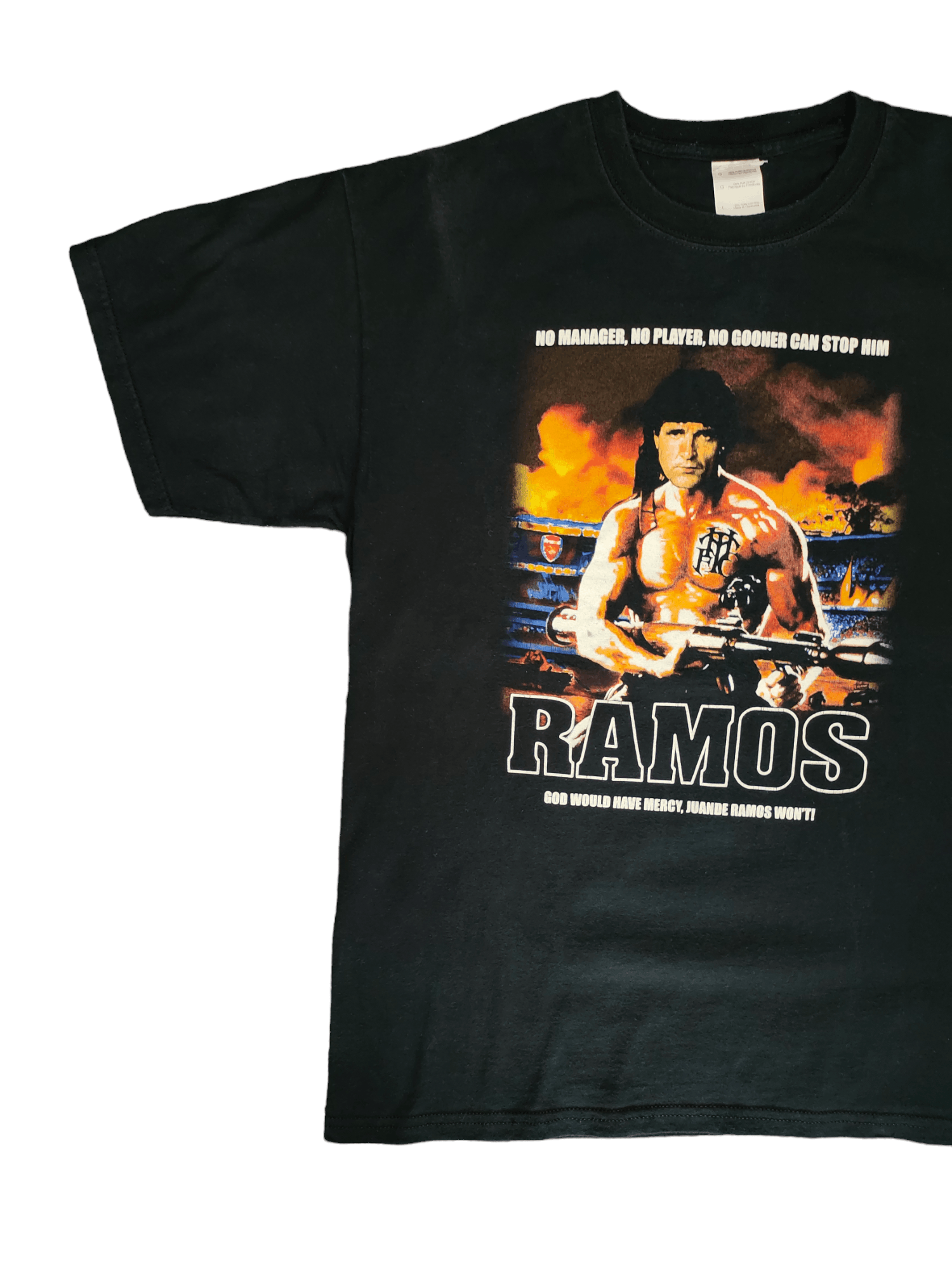 Vintage Vintage 00's Ramos "Juande Ramos" Parody Rambo Carling Cup Size US L / EU 52-54 / 3 - 6 Thumbnail