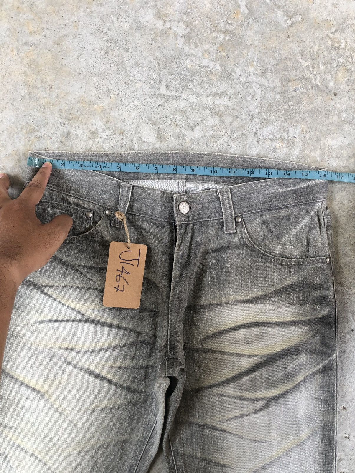 Tornado Mart Tornado Mart Flared Jeans Distressed Jeans Size US 32 / EU 48 - 23 Thumbnail