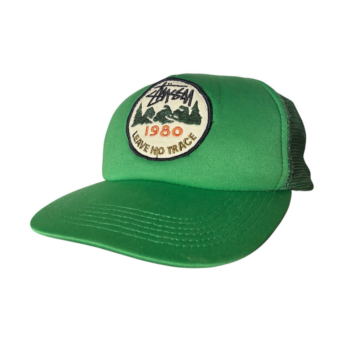 Stussy Vintage Stussy Leave No Trace Trucker Hat Size ONE SIZE - 1 Thumbnail