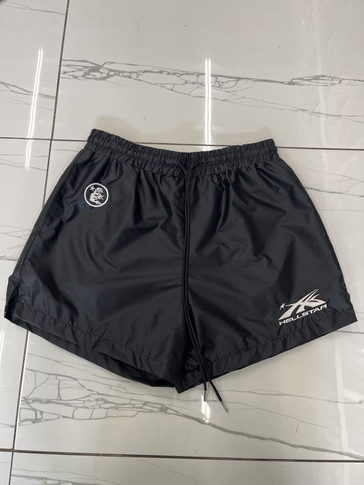 HELLSTAR Black Nylon Shorts Size US 32 / EU 48 - 1 Thumbnail