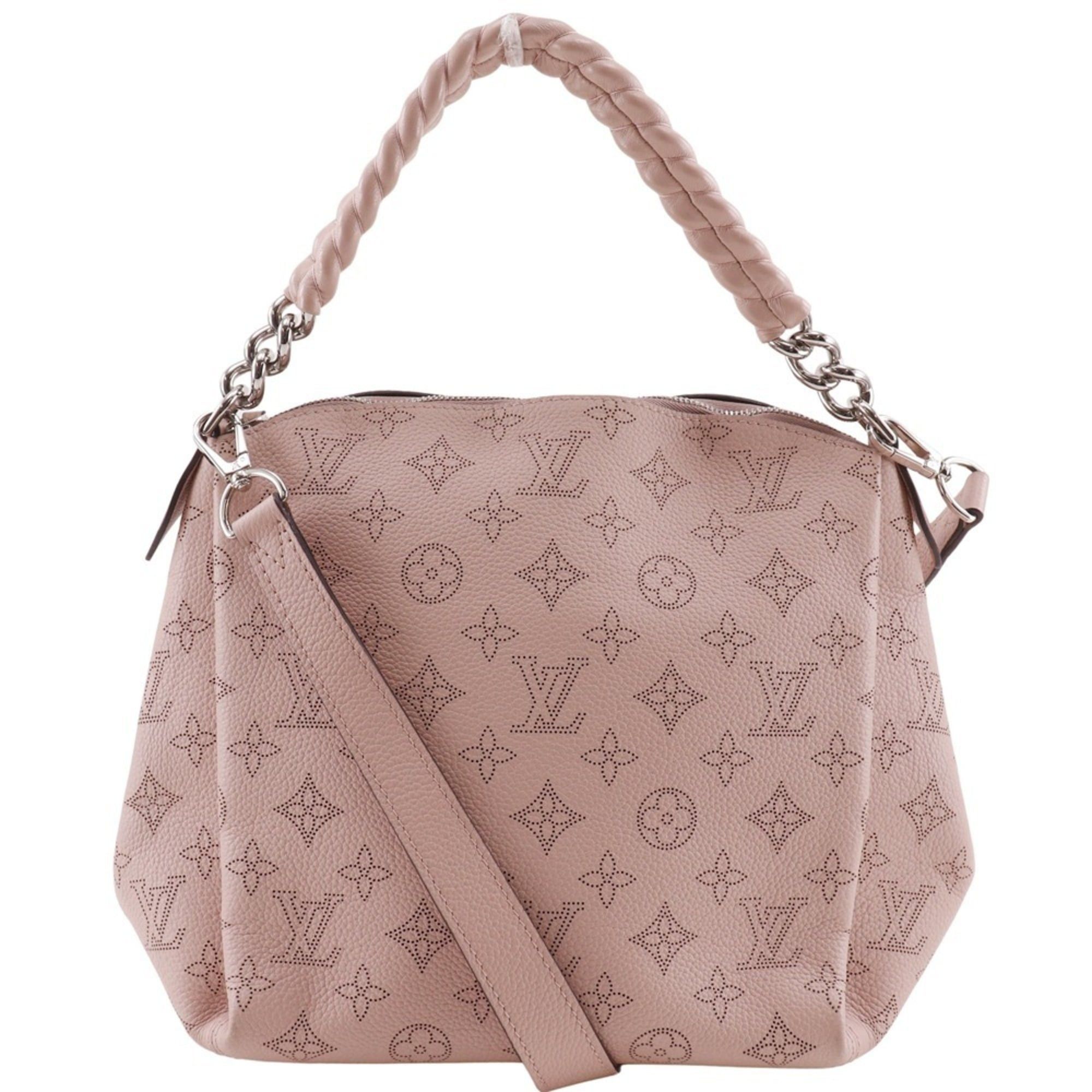 Louis Vuitton Louis Vuitton Babylon Chain BB Shoulder Bag 2WAY M51219 Monogram Mahina Magnolia 2018 Pink AH0168 A5 Zipper Women's Size ONE SIZE - 1 Thumbnail