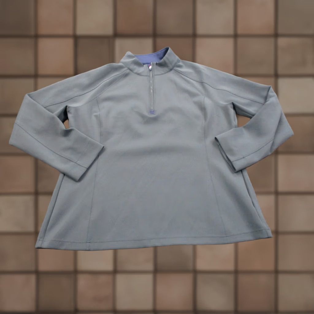 Vintage Zero Restriction Jacket Womens XL Gray Softshell Hiking Active Golf Performance Size XL / US 12-14 / IT 48-50 - 1 Thumbnail