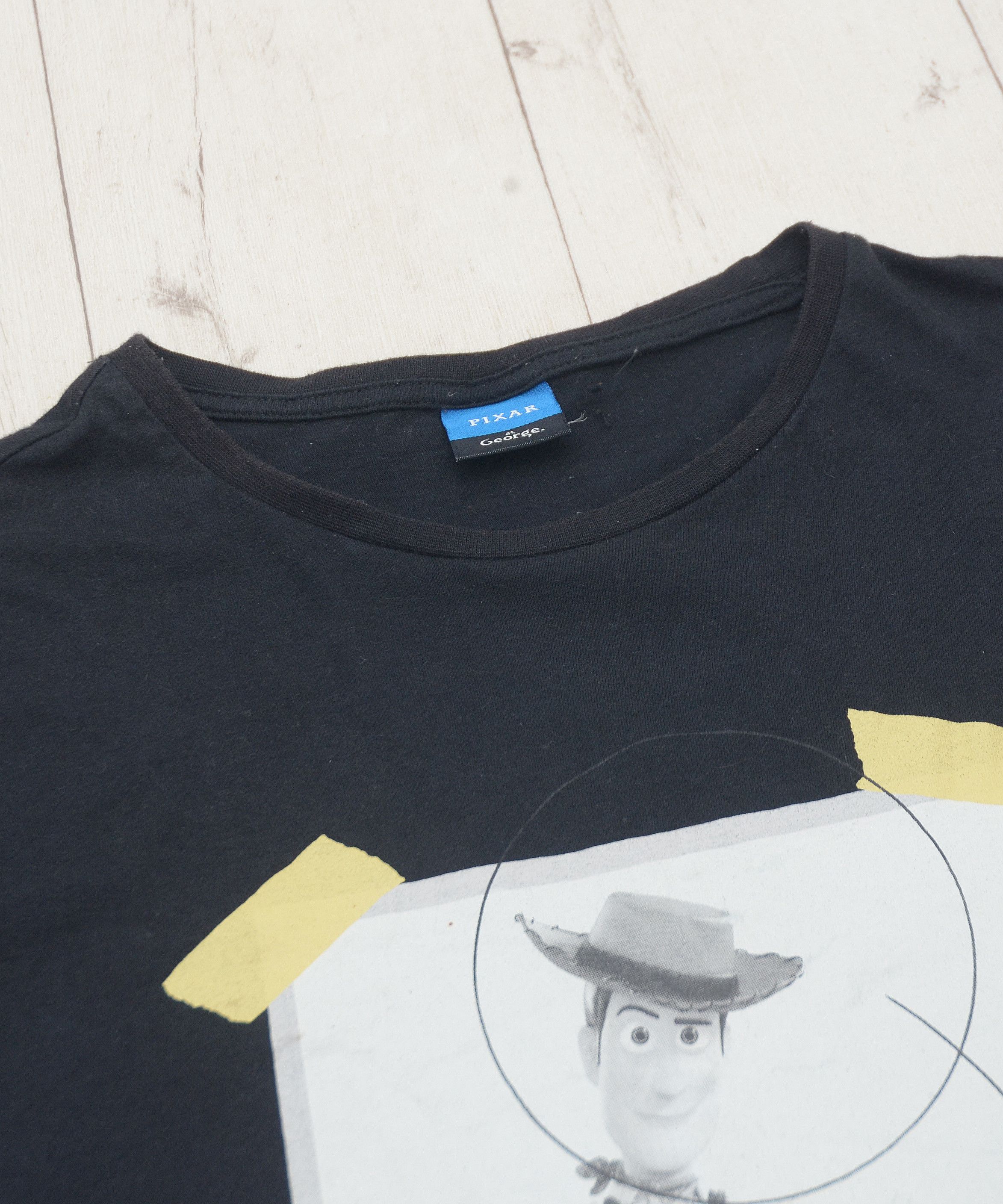 Disney × Vintage Vintage Disney Pixar Toy Story Cartoon USA T-shirt Big Logo Size US L / EU 52-54 / 3 - 5 Thumbnail
