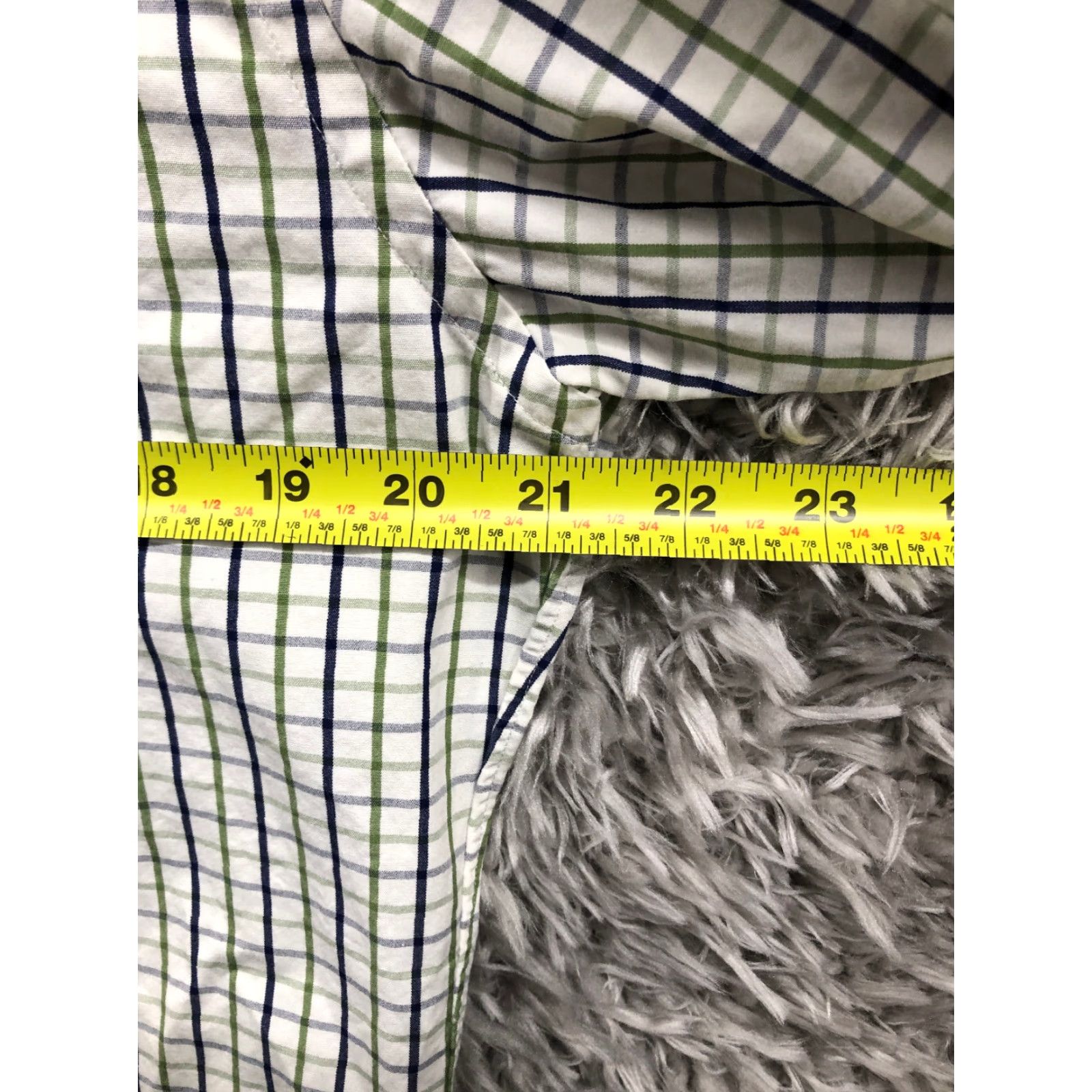J.Crew J.Crew Shirt L Mens White Striped Long Sleeve Spread Collar Shirt Size US L / EU 52-54 / 3 - 4 Thumbnail