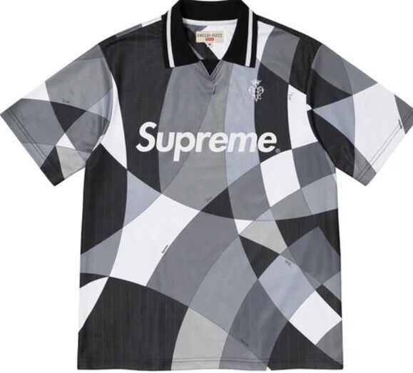 Supreme Supreme Emilio Pucci Soccer Jersey Black medium | Grailed