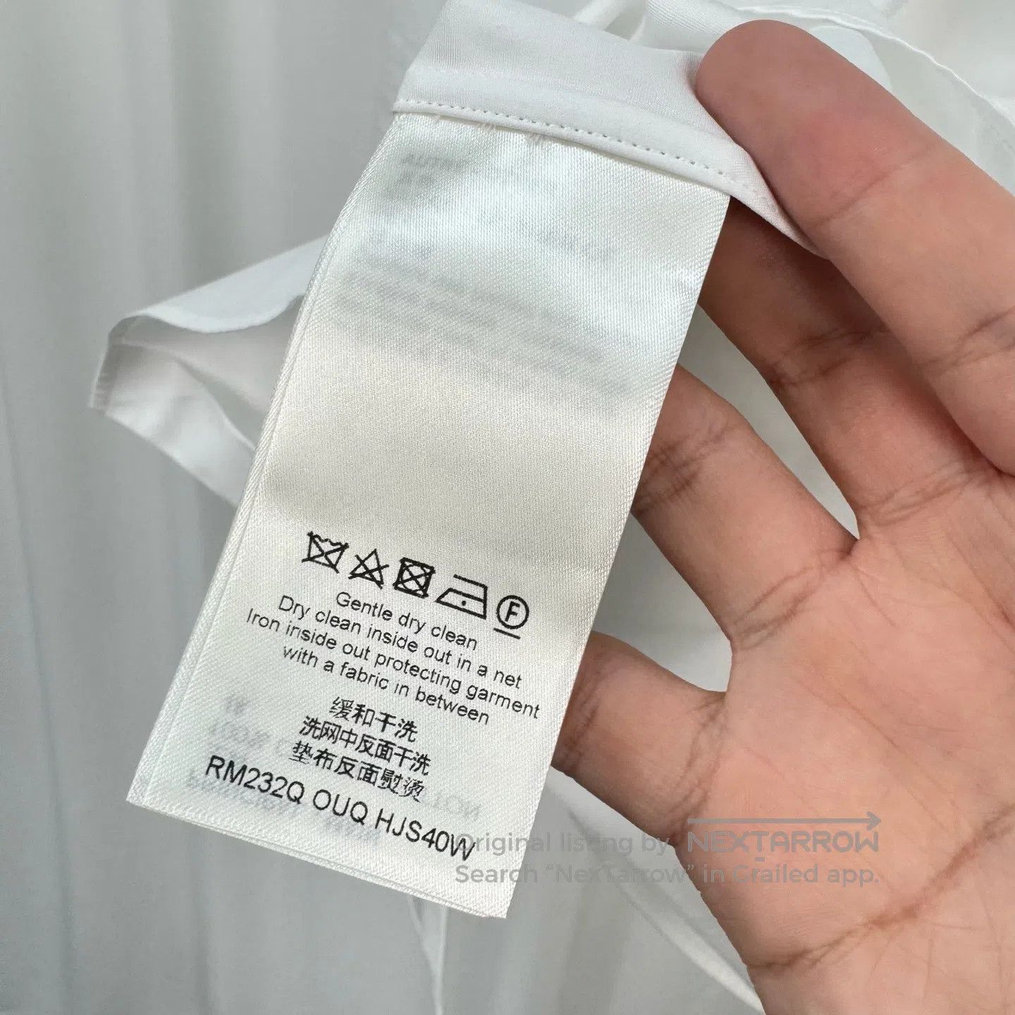 Louis Vuitton Louis Vuitton 23FW Pocket Instruction Manual Shirt| Size US L / EU 52-54 / 3 - 7 Thumbnail