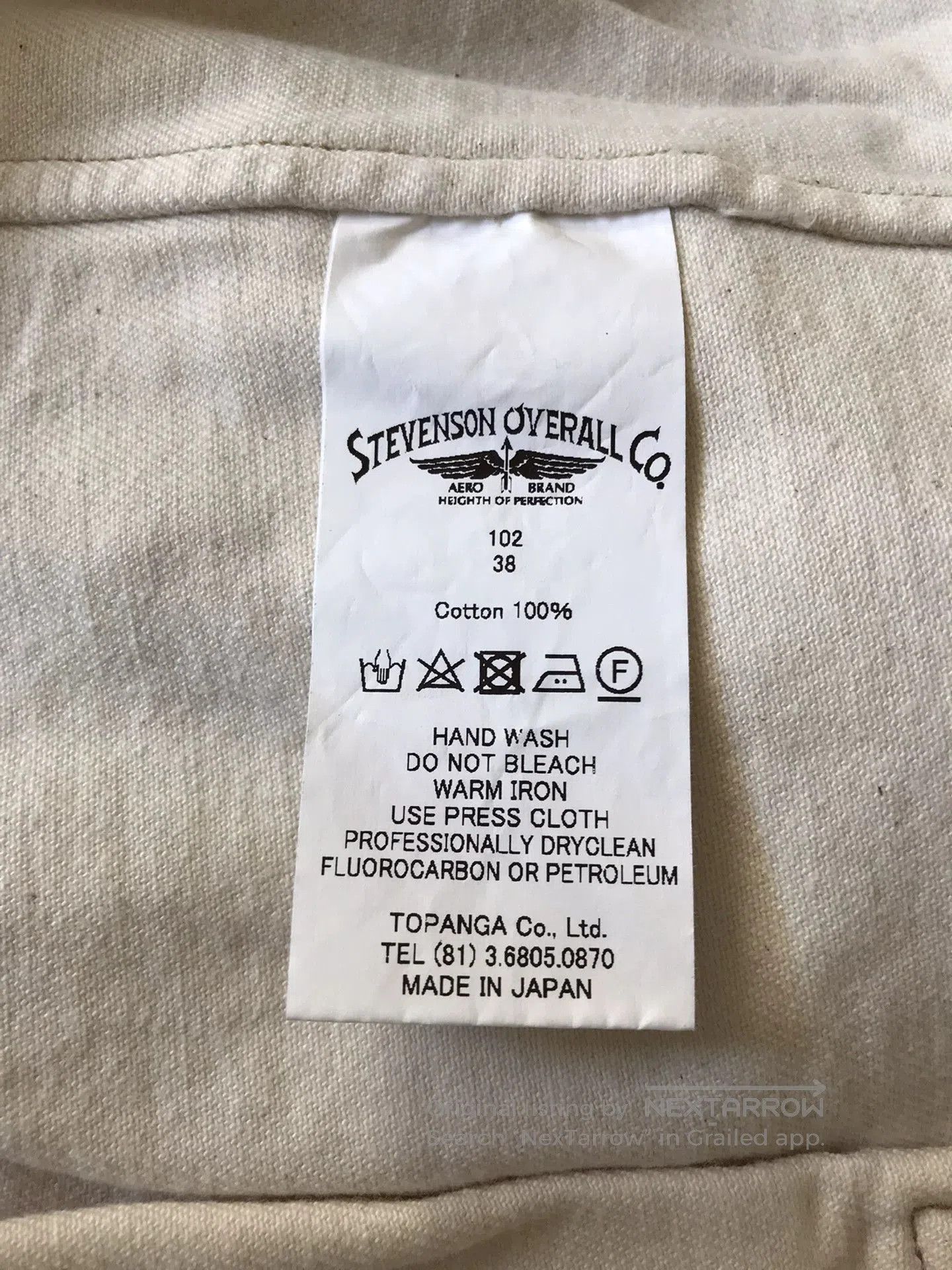 Stevenson Overall Co. Stevenson Overall Type 2 Jacket. Size US M / EU 48-50 / 2 - 9 Thumbnail