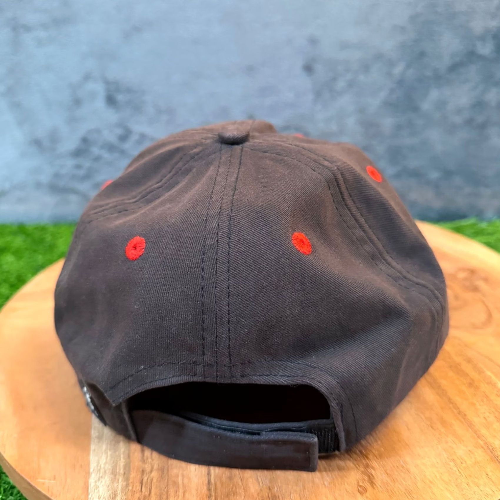 Vintage GEAR FOR SPORTS St John’s Red Storm Baseball Cap Mens Brown Red SJU Red Storm Hockey Hat Cap Size ONE SIZE - 4 Thumbnail