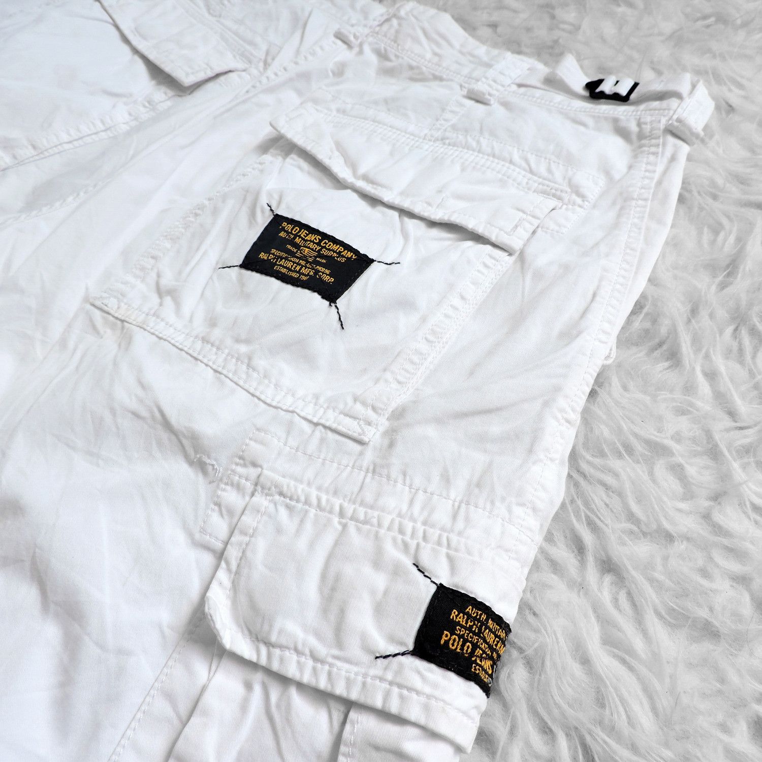 Ralph Lauren POLO JEANS COMPANY BY RL MFG CORP. CARGO SHORT PANTS Size US 30 / EU 46 - 11 Thumbnail