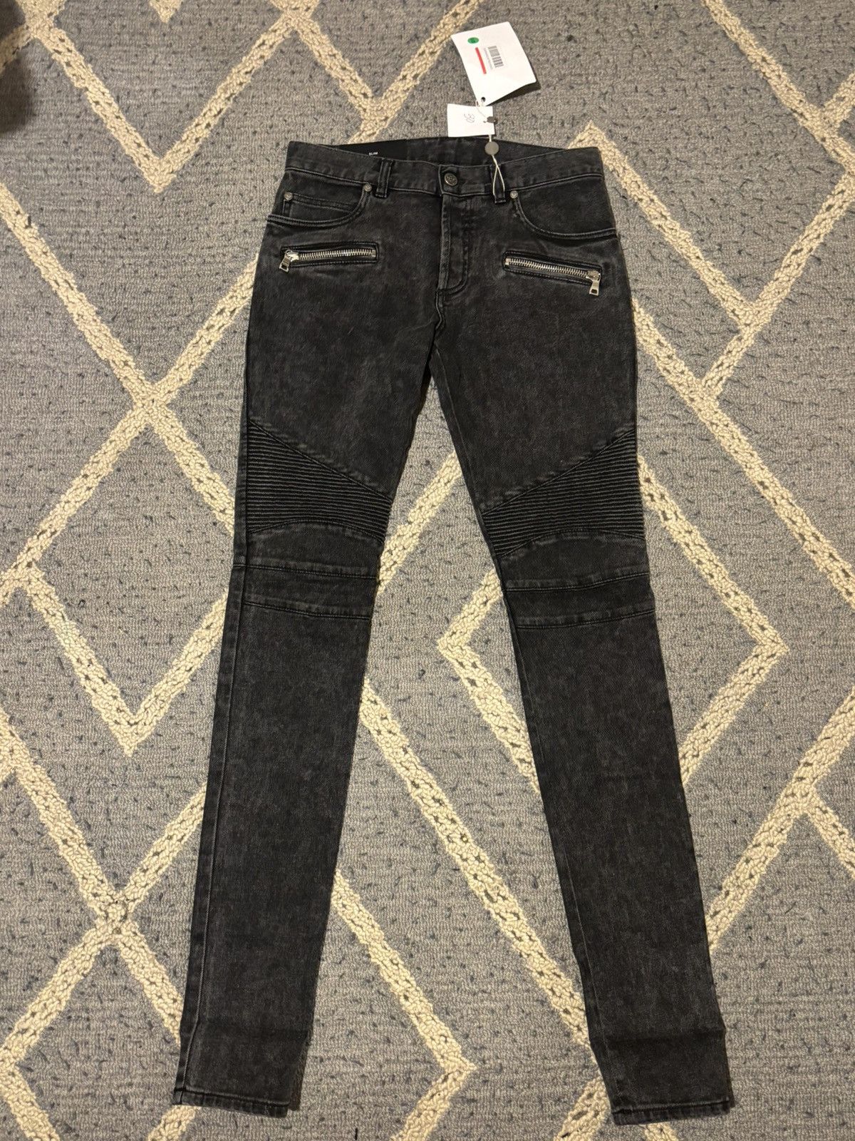 Balmain Balmain biker jeans Size US 30 / EU 46 - 2 Thumbnail