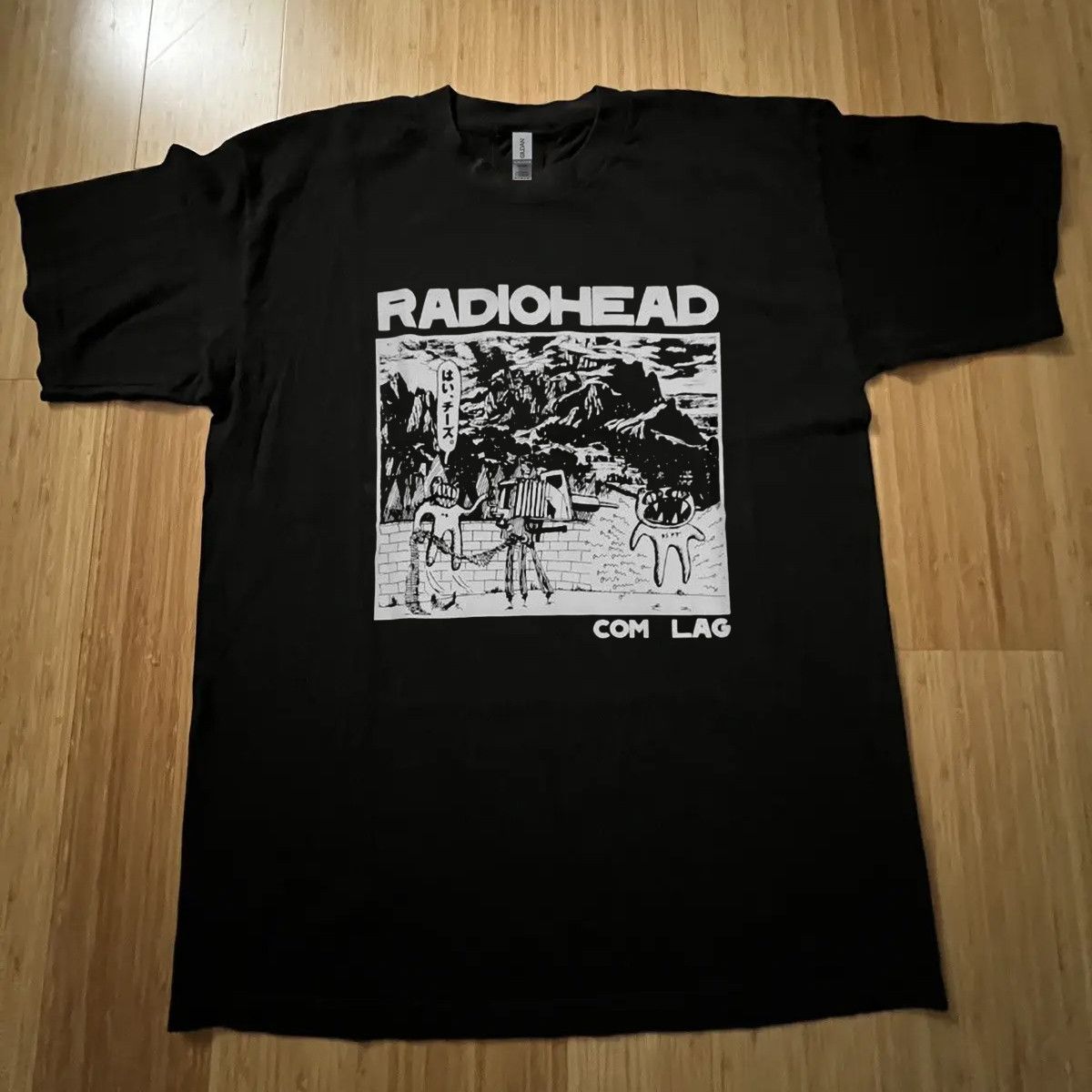 Other Radiohead Com Lag Large Black T Shirt Size US L / EU 52-54 / 3 - 1 Thumbnail