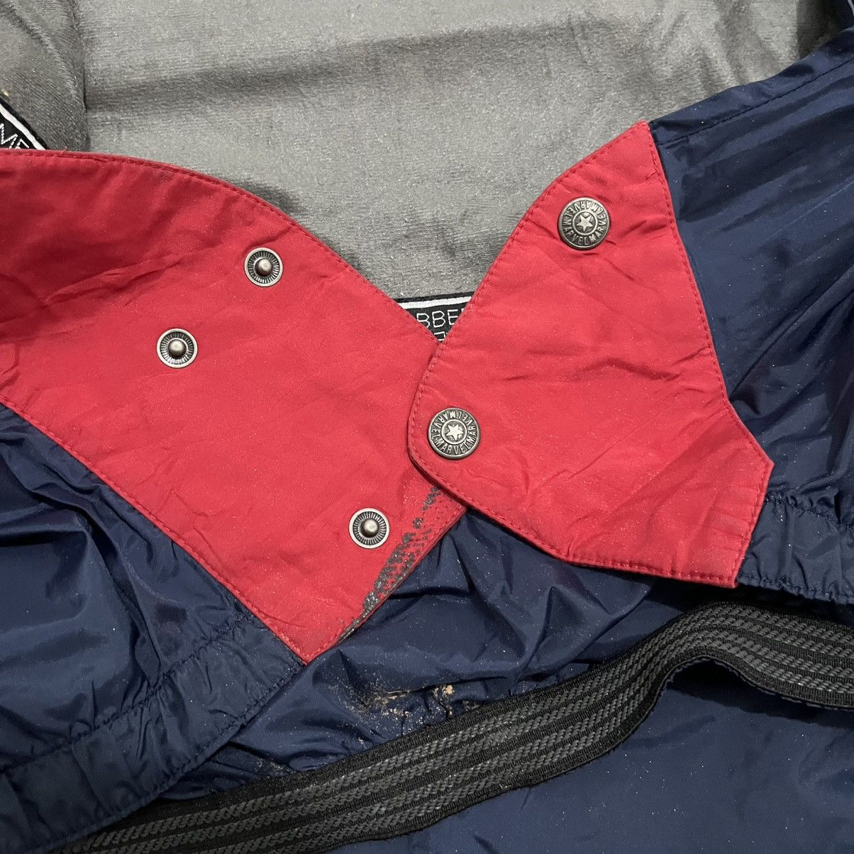 Marvel Comics VTG Marvel Comics Puffer Jacket Red on Navy Size US M / EU 48-50 / 2 - 14 Thumbnail