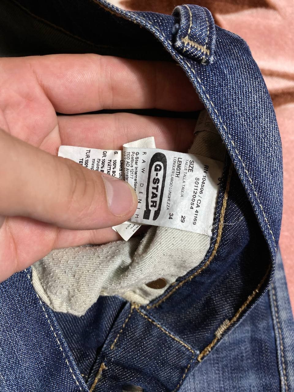 G-Star × Vintage Vintage G star raw denim jeans japanese y2k Size US 29 - 2 Thumbnail