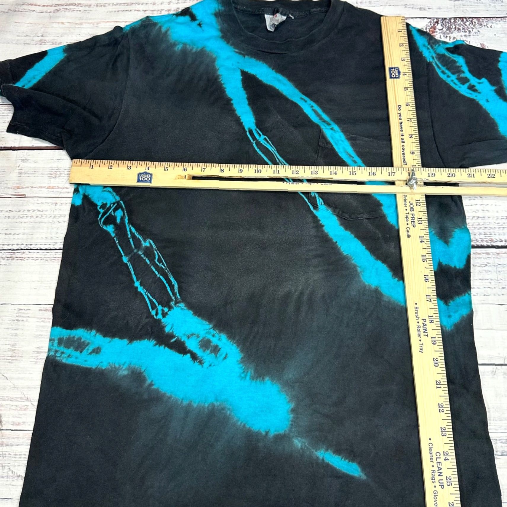Vintage Vintage Trocadero T-Shirt Womens Tie Dye Short Sleeve Sz M Black Blue 100% Cotton Size M / US 6-8 / IT 42-44 - 2 Thumbnail