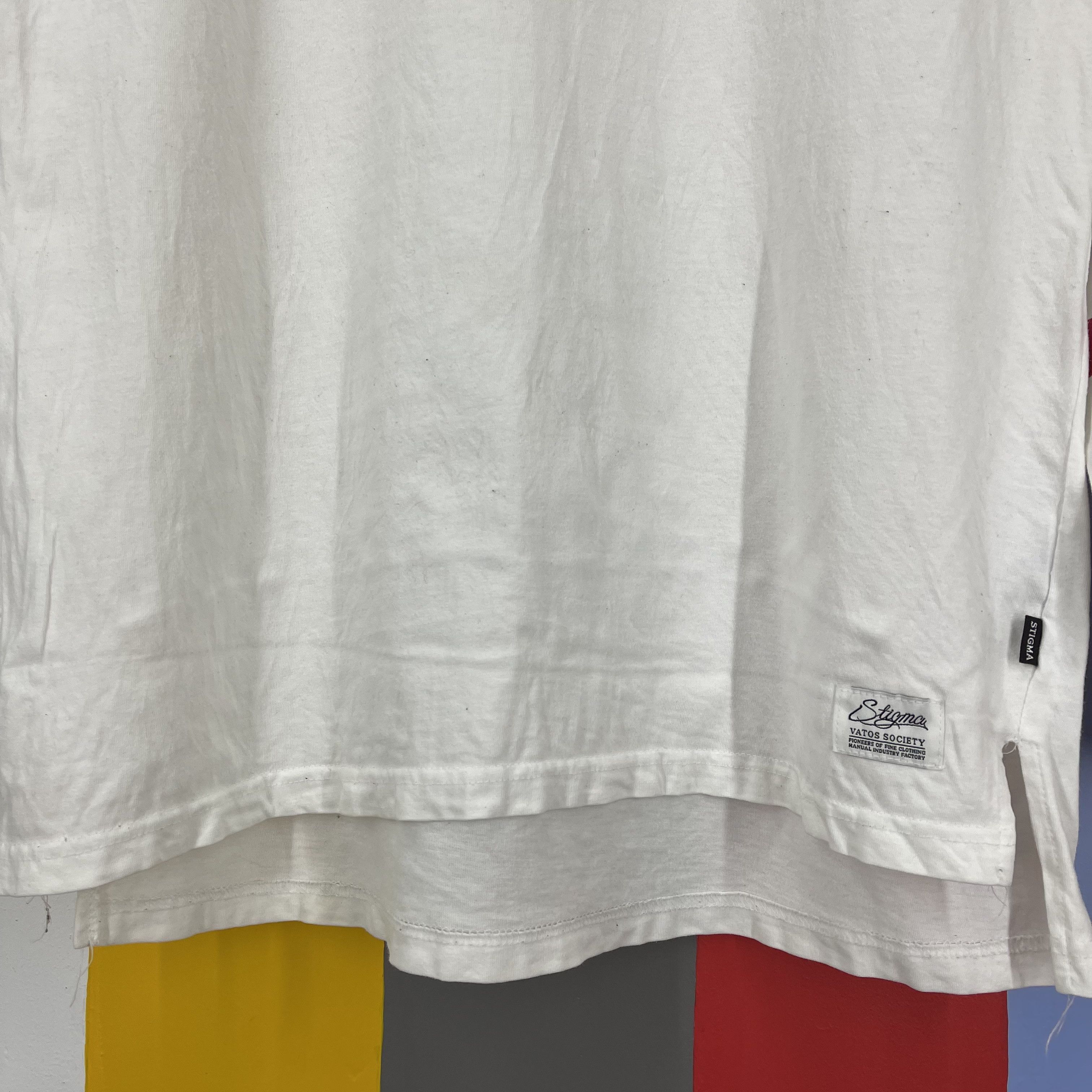 Japanese Brand Ghost by STIGMA VATOS SOCIETY Long Sleeve Tee #1314/AT Size US L / EU 52-54 / 3 - 6 Thumbnail