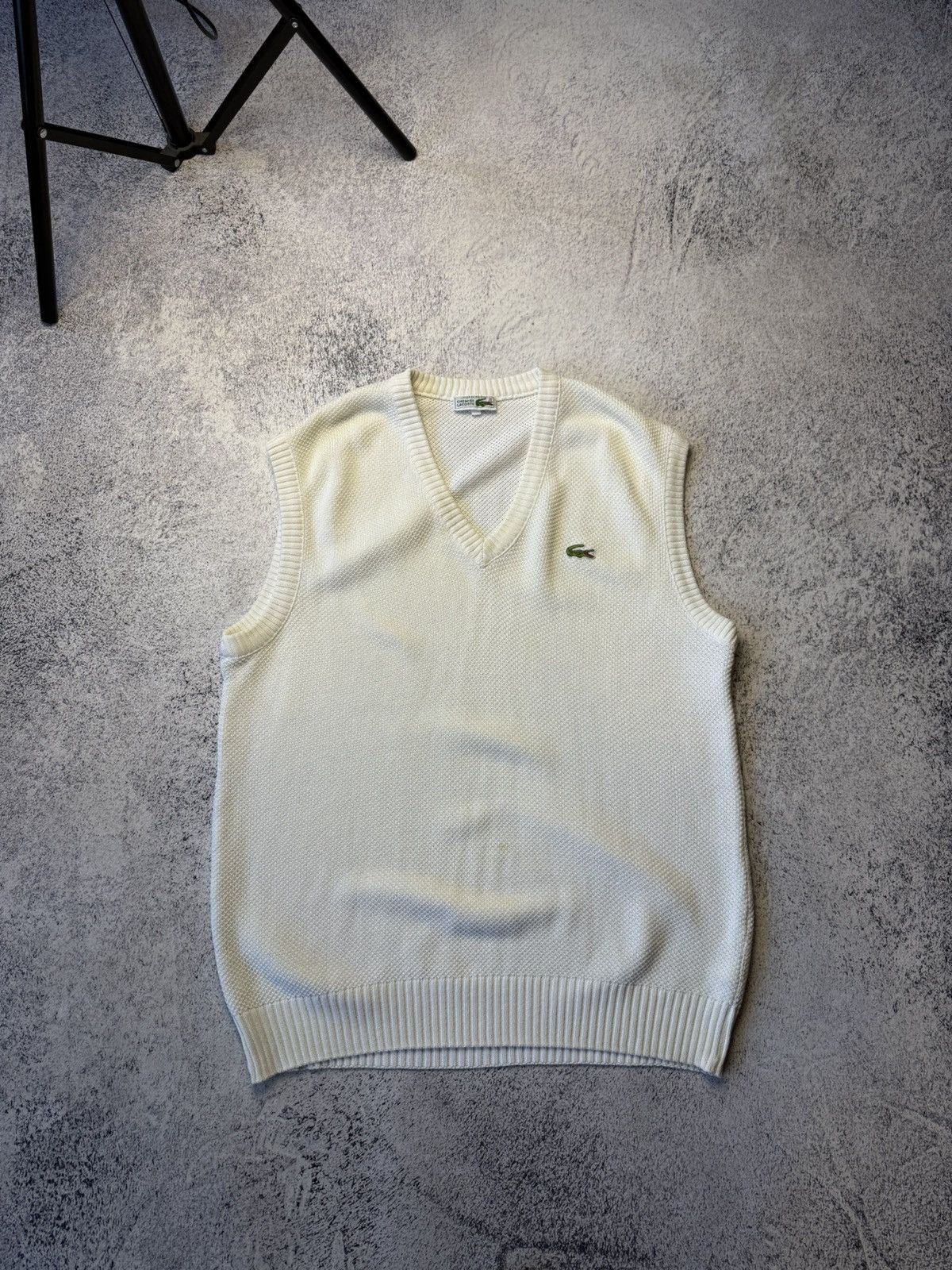 Lacoste Chemise Lacoste Vest Sweater Made In France Size US M / EU 48-50 / 2 - 5 Thumbnail