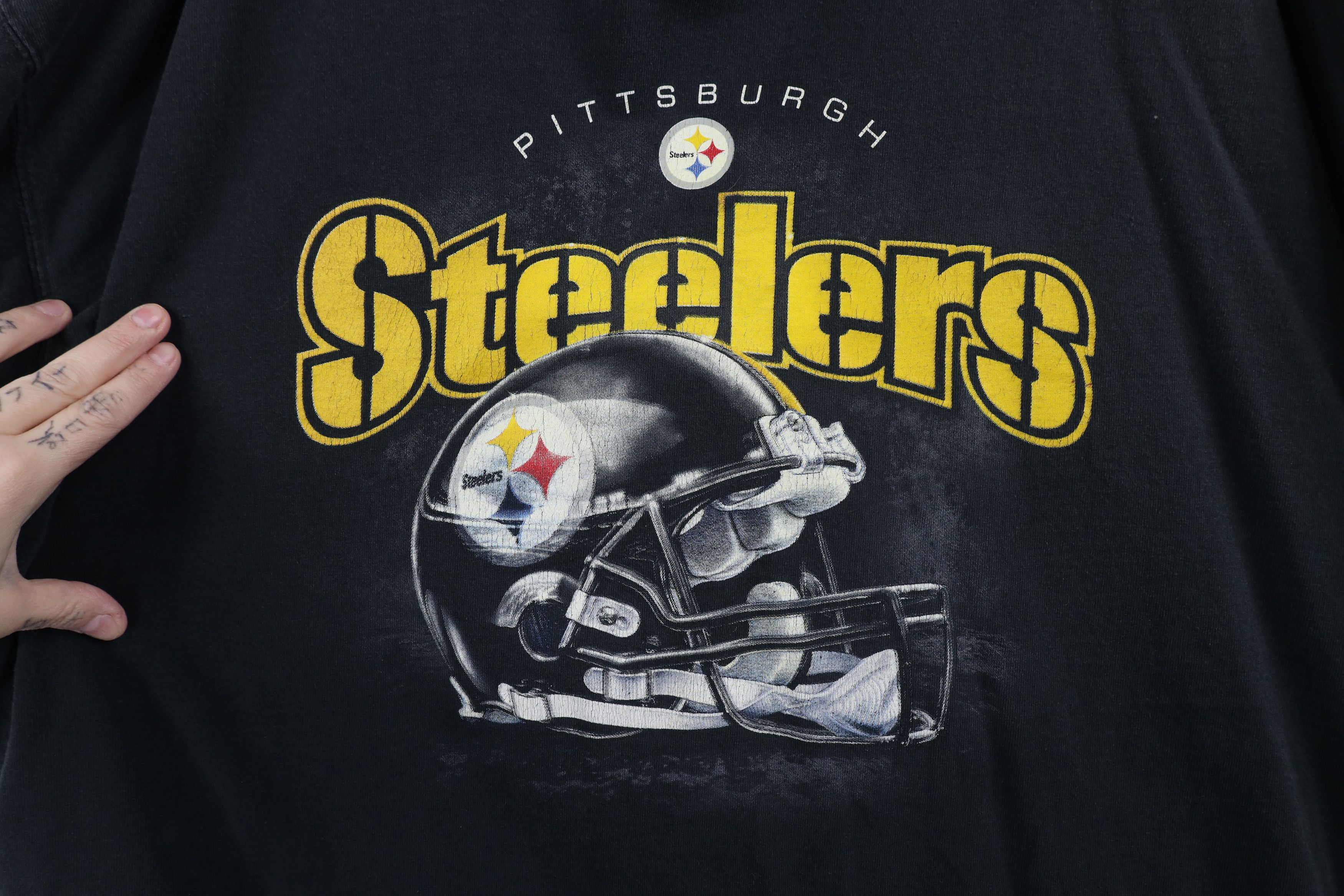 Vintage Vintage Pittsburgh Steelers Football Short Sleeve T-Shirt Size US XL / EU 56 / 4 - 4 Thumbnail
