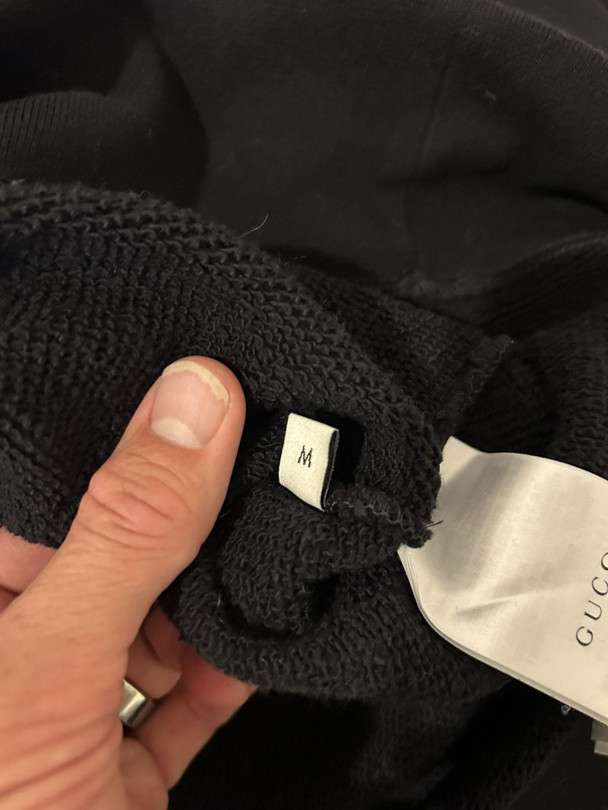Gucci Black Gucci Blind for Love Crewneck Size US M / EU 48-50 / 2 - 9 Thumbnail