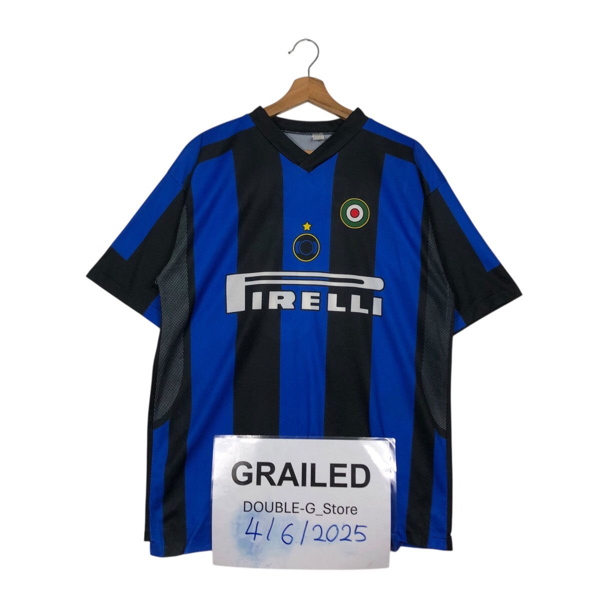 📌Vintage Jersey Inter Milan Pirelli Adriano Big Logo