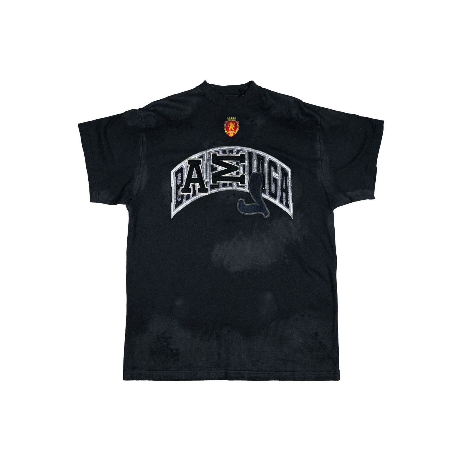 Balenciaga Skater Graffiti T-Shirt 'Black' Size US S / EU 44-46 / 1 - 1 Thumbnail