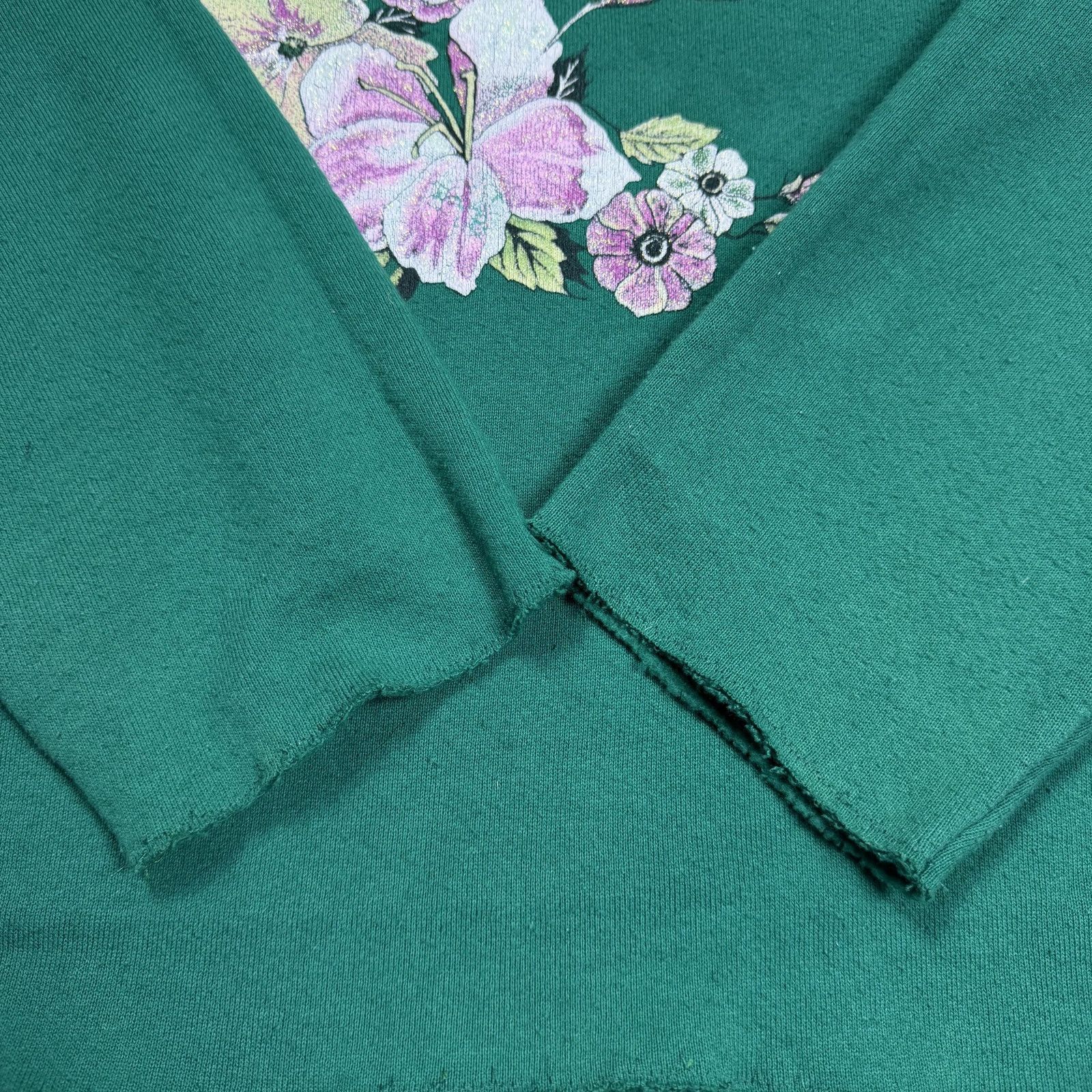 Vintage Vintage 90s Arizona Hummingbird Floral Sweatshirt Medium Size M / US 6-8 / IT 42-44 - 5 Thumbnail