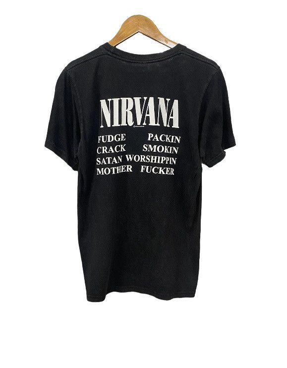 Band Tees × Vintage ✅ VINTAGE NIRVANA Spiral grunge band tee shirt Size US S / EU 44-46 / 1 - 2 Thumbnail