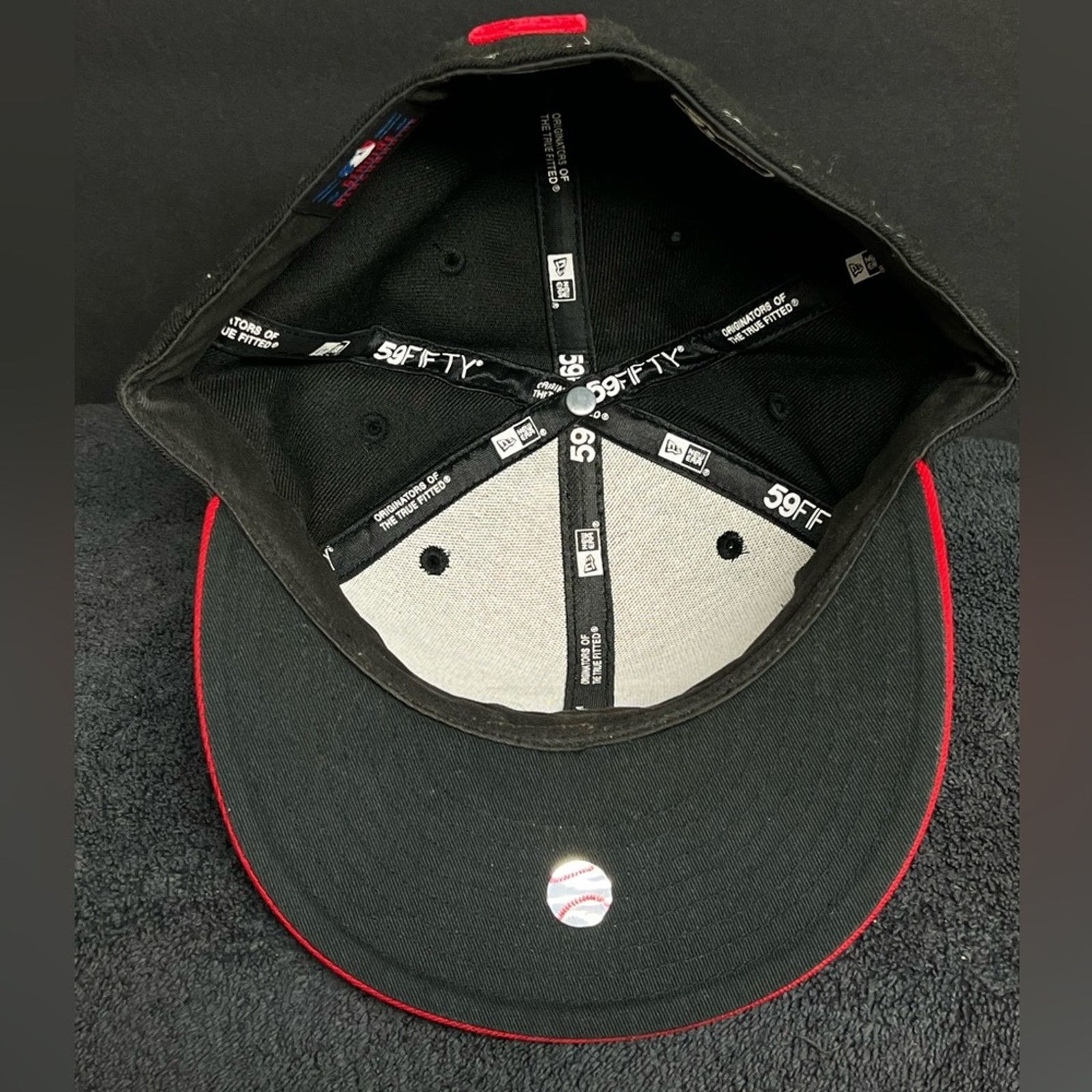 New Era Cincinnati Reds New Era 59Fifty Fitted 7 5/8 Hat Baseball Size ONE SIZE - 4 Thumbnail