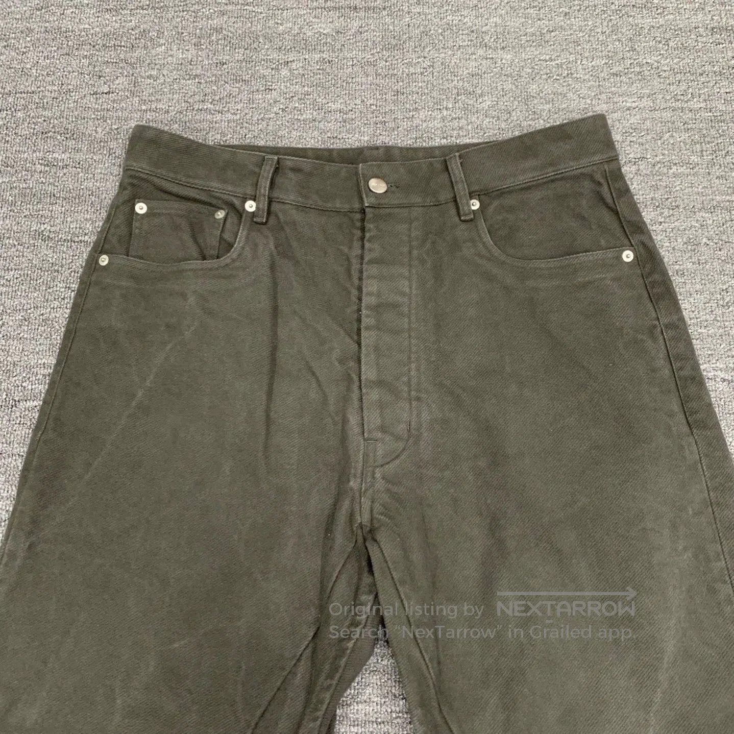 Rick Owens Rick Owens Brown Denim Jeans Size 31. Size US 31 - 6 Thumbnail