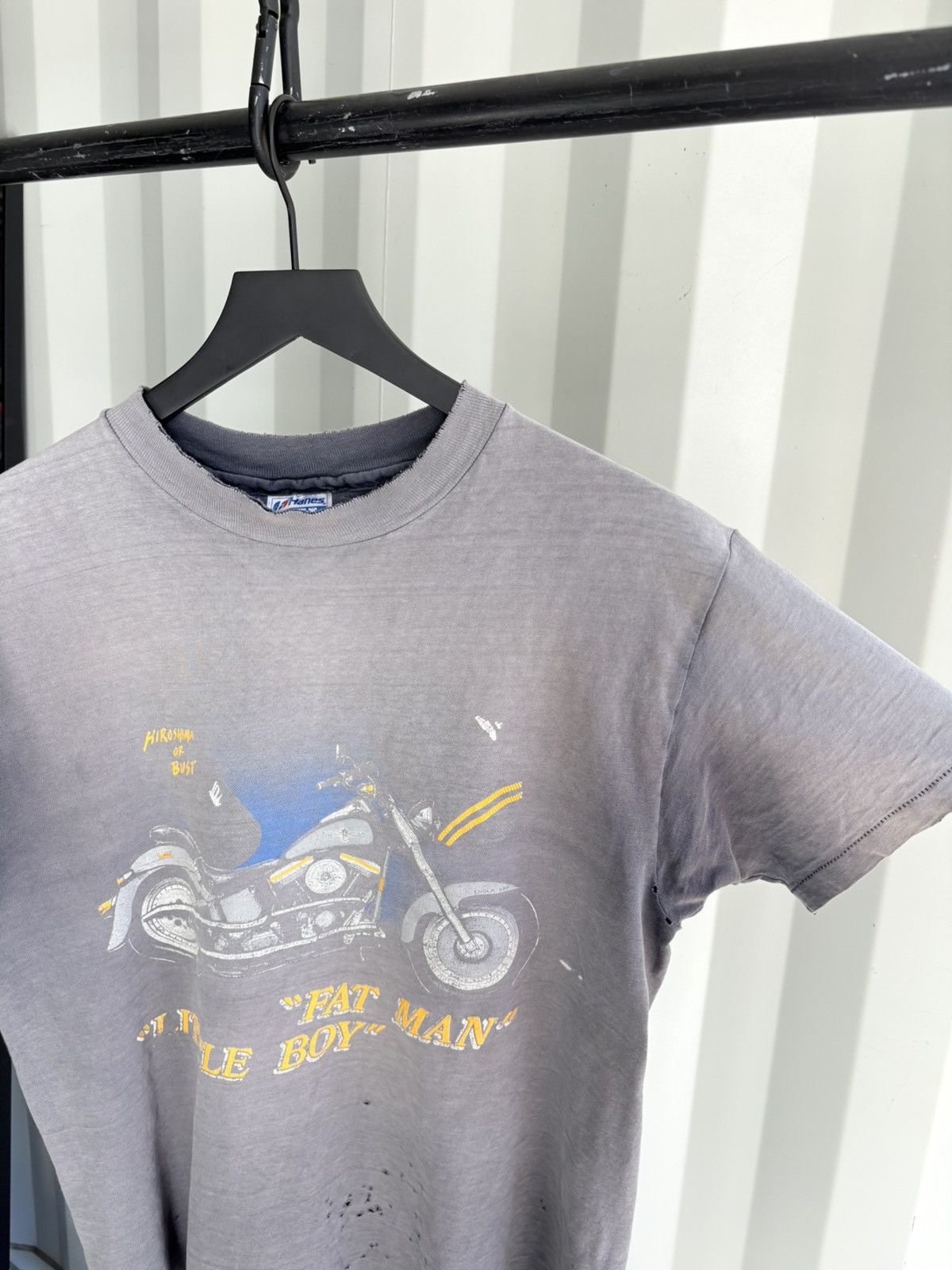 Harley Davidson Vintage Harley Dick Farmers Shirt Thrashed Faded Grunge Band Size US L / EU 52-54 / 3 - 4 Thumbnail
