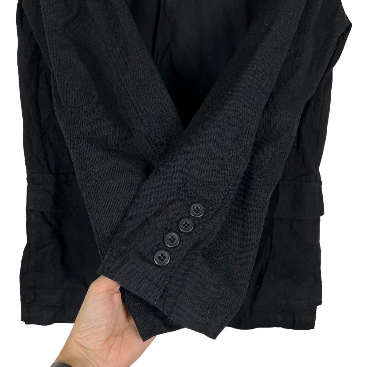 Comme Ca Ism 🔥 BLACK COMME CA ISM BLAZER CHORE JACKET Size US L / EU 52-54 / 3 - 13 Thumbnail