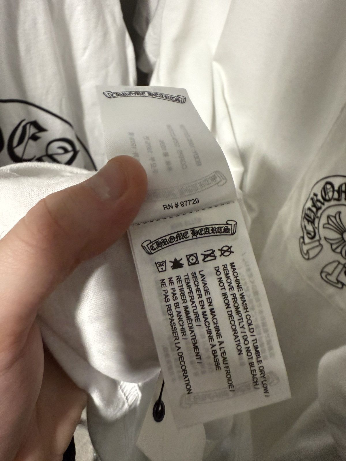 Chrome Hearts Chrome Hearts White Miami Horseshoe S/s Size US L / EU 52-54 / 3 - 4 Thumbnail