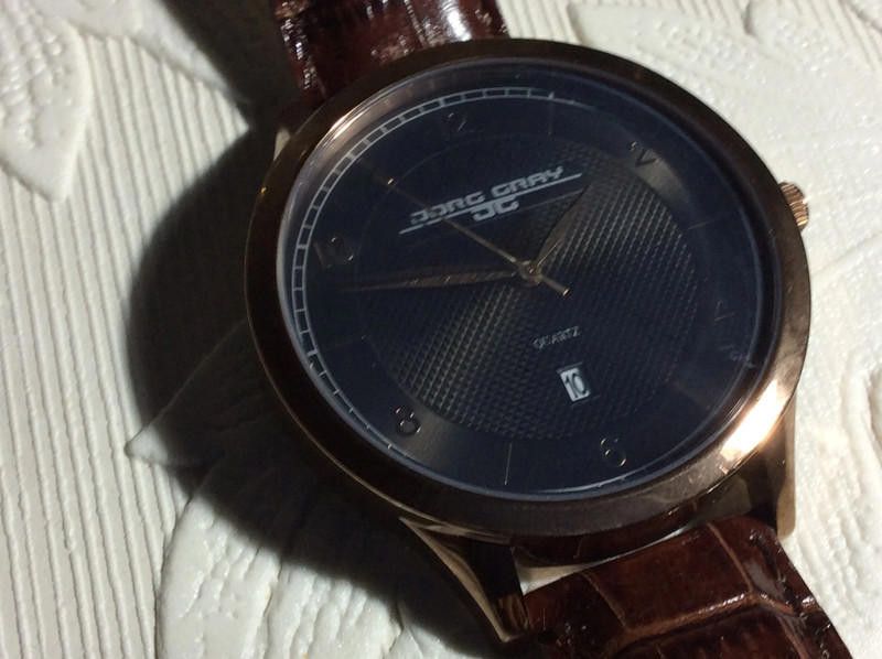 Designer Jorge Gray men's brown watch Size ONE SIZE - 12 Thumbnail