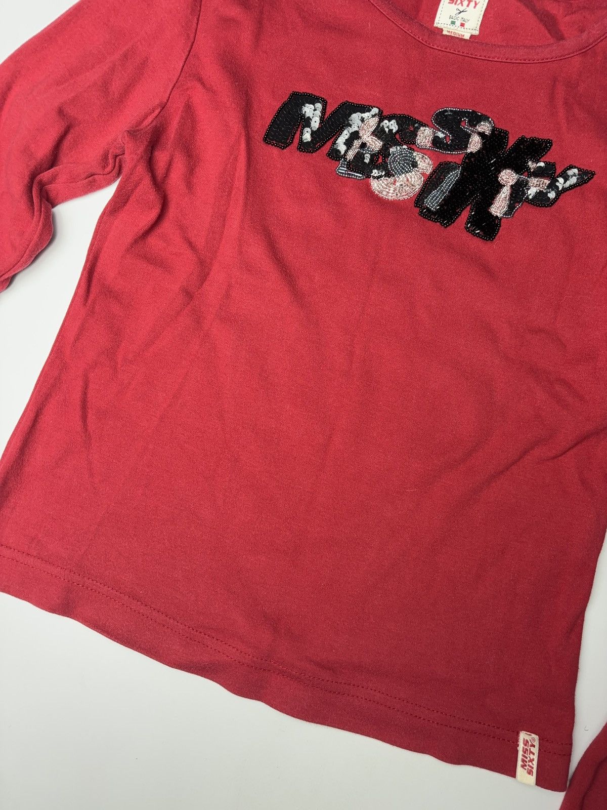 Miss Sixty × Vintage MISS SIXTY VINTAGE LONG SLEEVE TOP Size M / US 6-8 / IT 42-44 - 7 Thumbnail