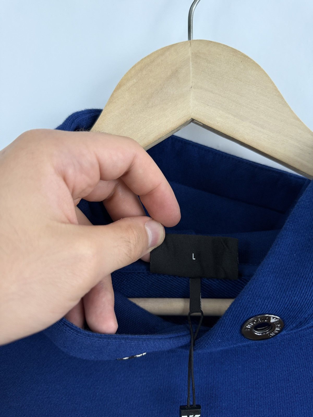 Emporio Armani 🇮🇹❗️New Emporio Armani Milano Luxury Hoodie Blue Size US L / EU 52-54 / 3 - 10 Thumbnail