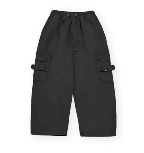 Japanese Brand 20SS Indigo Union Japan Black Worker Relaxed Fit Pants Size US 31 - 3 Thumbnail