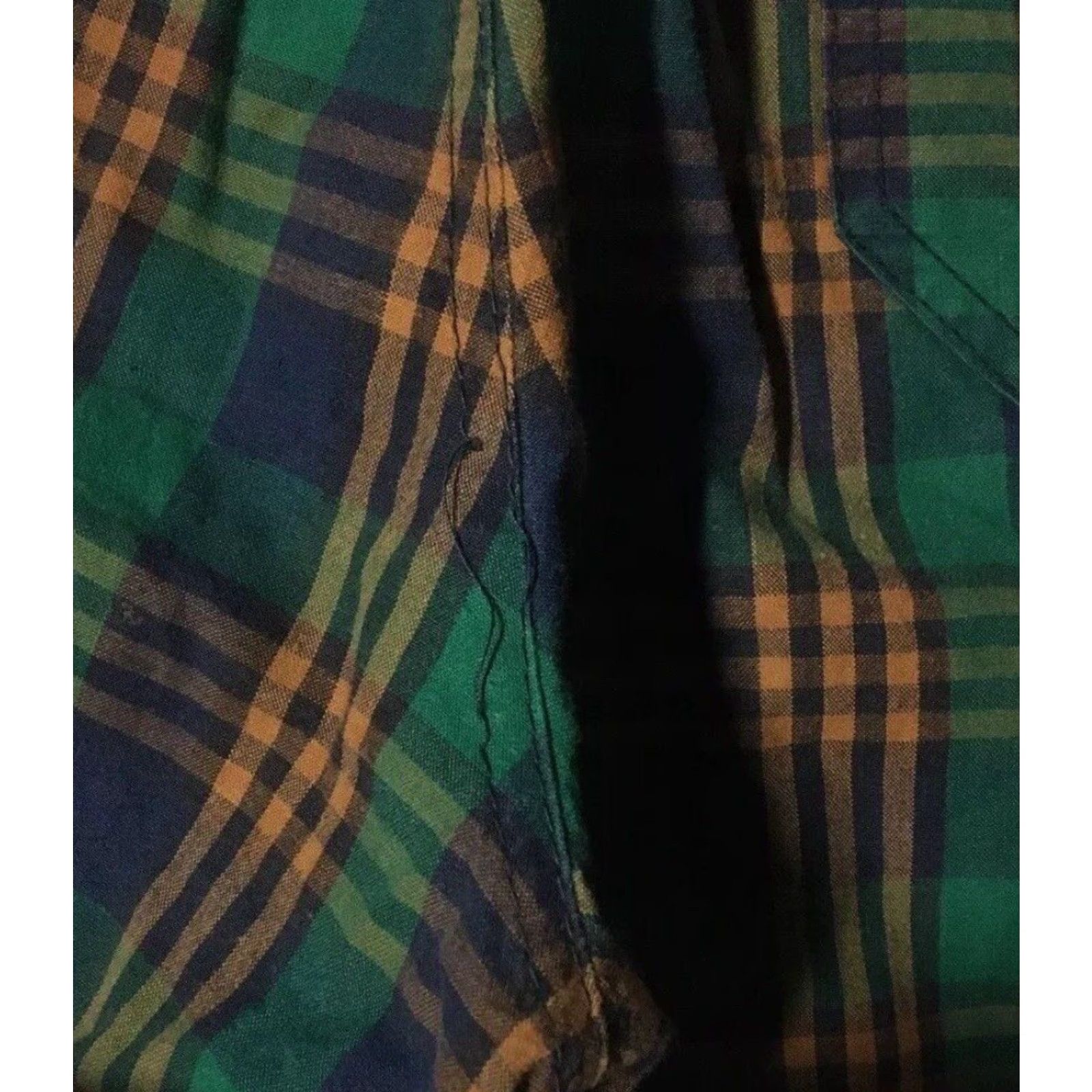 Fiorucci Vtg 80s Fiorucci Plaid Pants 30 Flannel Punk Designer Italy Retro Grunge 70s Size 30" / US 8 / IT 44 - 5 Thumbnail