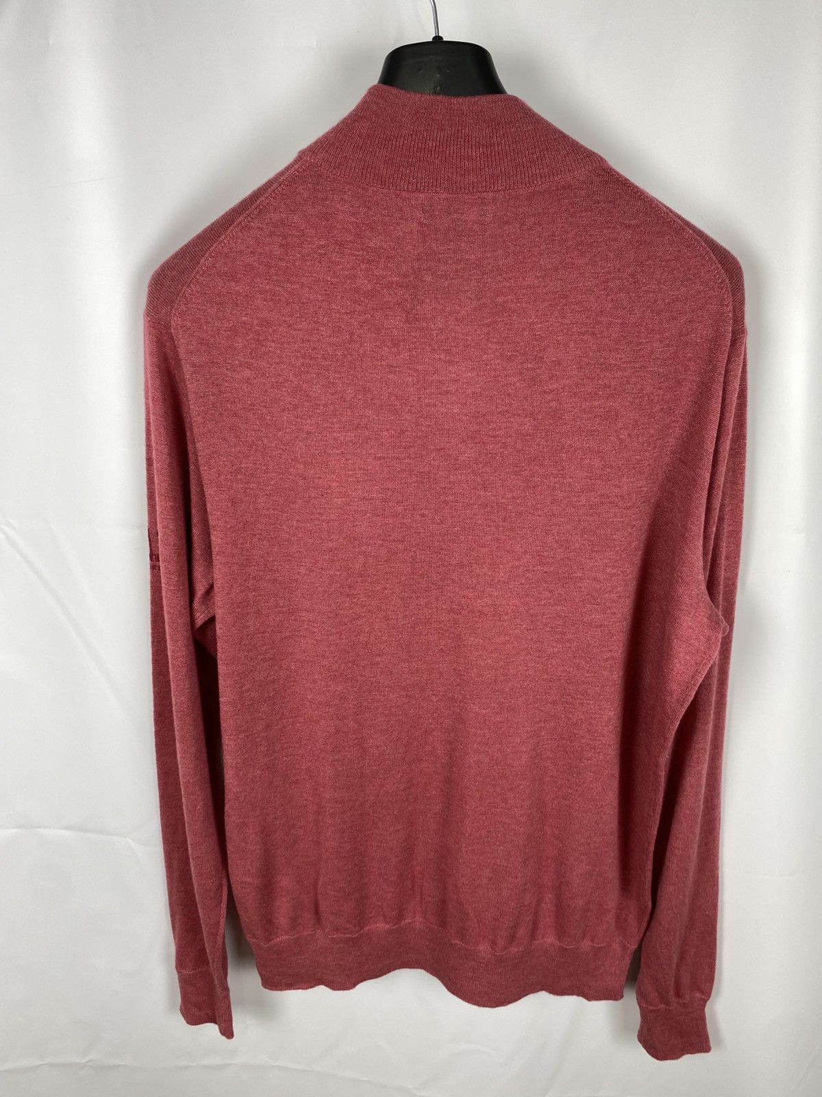 Alfred Dunhill Dunhill Silk Wool & Cashmere Quarter-zip LINKS Pullover Size US M / EU 48-50 / 2 - 8 Thumbnail