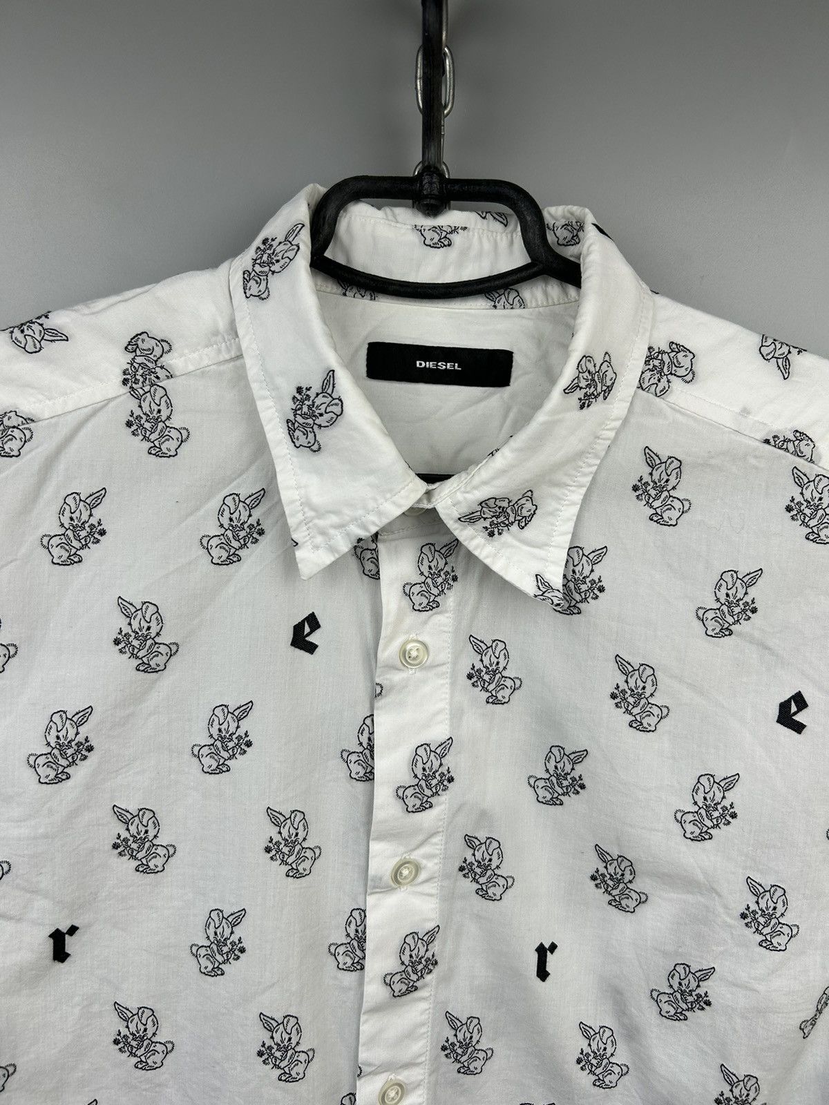 Diesel Diesel Rabbit Logo Shirt Size US L / EU 52-54 / 3 - 3 Thumbnail