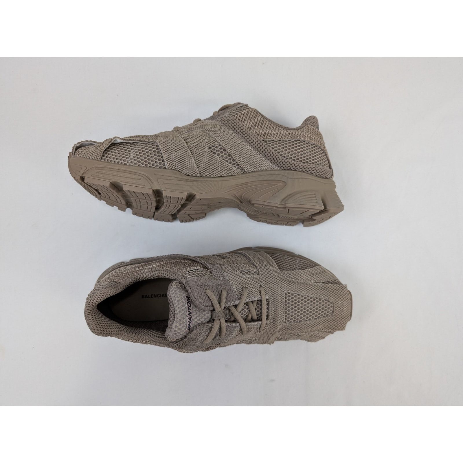 Balenciaga o1rshd1 Phantom Sneakers in Dark Beige Size US 13 / EU 46 - 1 Thumbnail