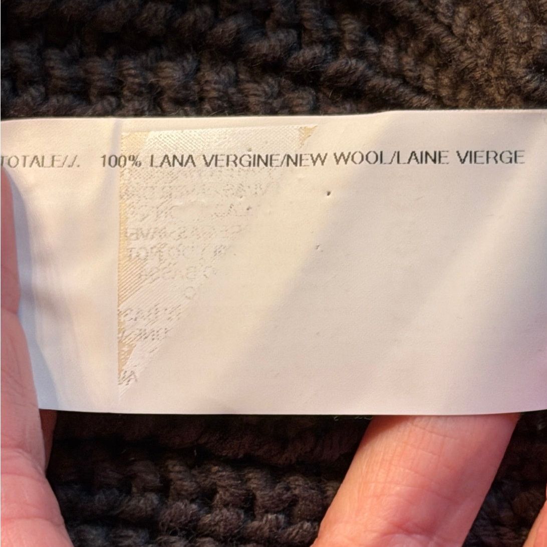 Rick Owens rare Sphinx FW15 Wool Cable Knit Sweater size XL Dark Dust Size US XL / EU 56 / 4 - 12 Thumbnail
