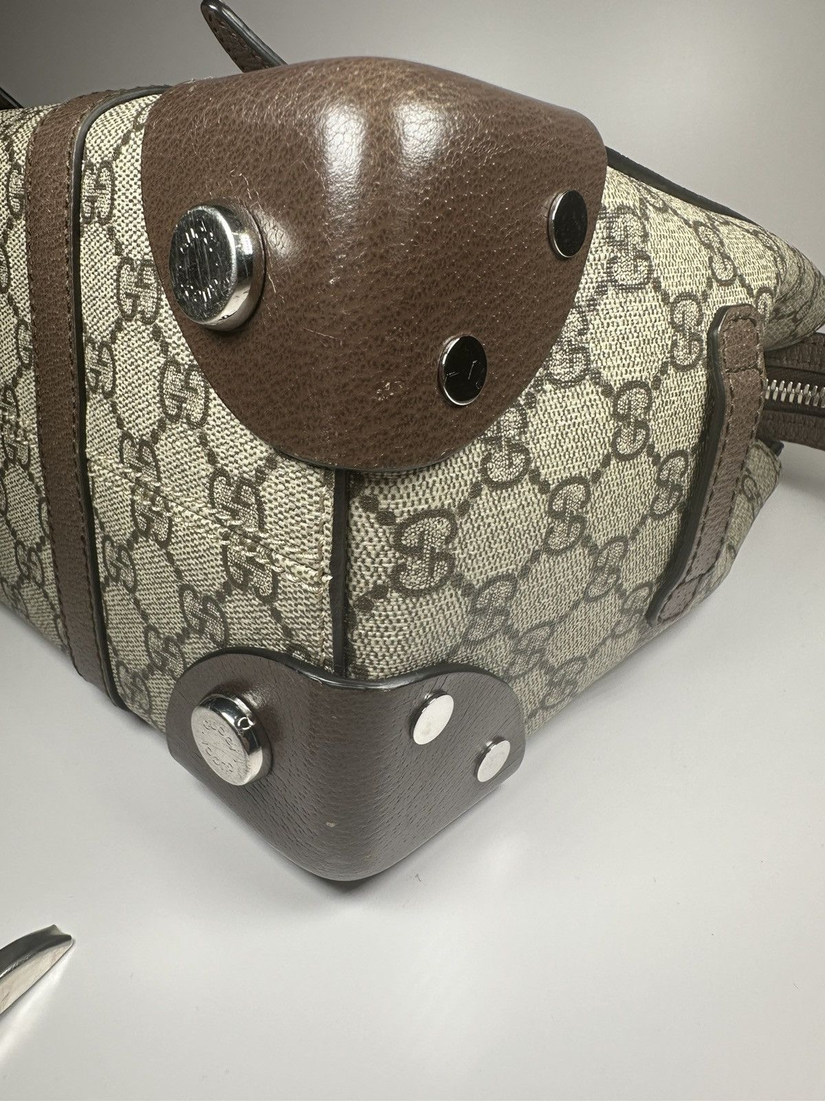 Gucci Gucci GG Supreme Monogram Detail Tote Size ONE SIZE - 16 Thumbnail