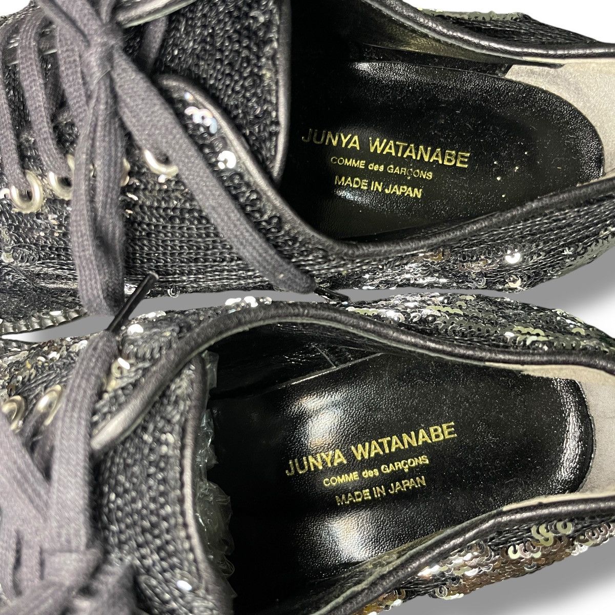 Junya Watanabe ARCHIVE Junya Watanabe F/W04 RTW Runway Sequined Derby Size US 8 / IT 38 - 6 Thumbnail