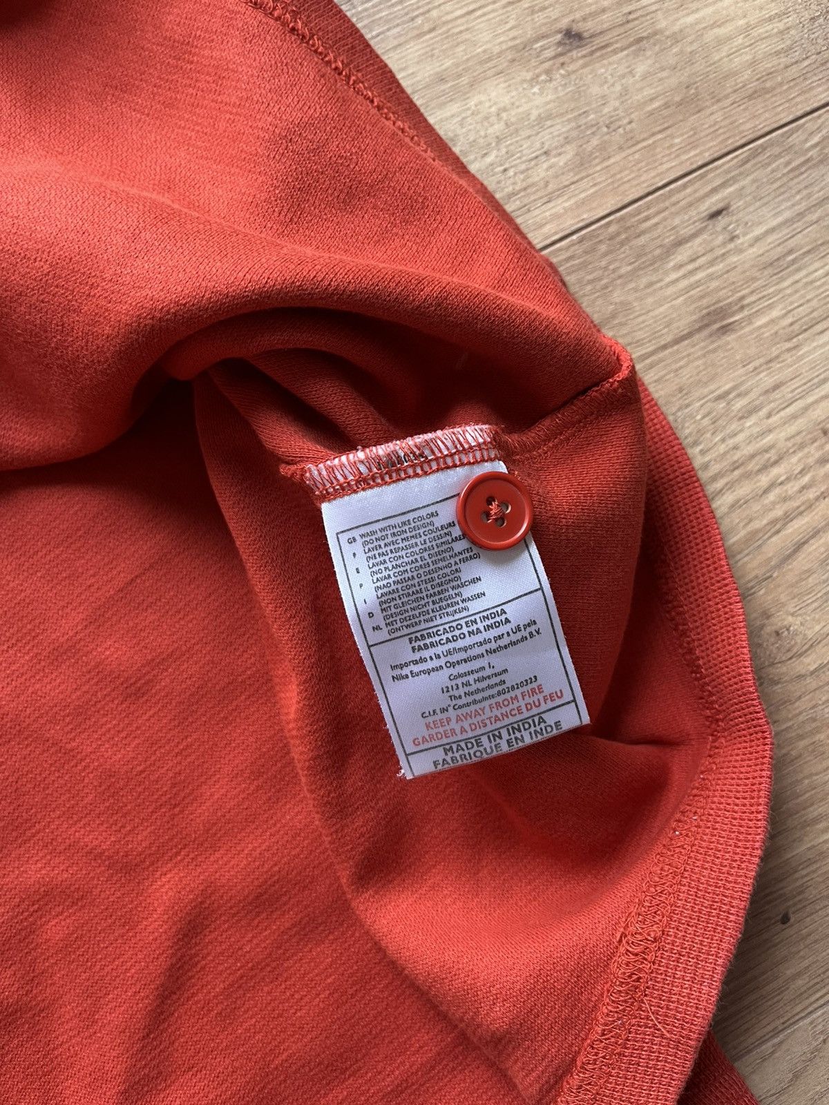 Nike 90’s NIKE TEAM ENGLAND RUGBY SWOOSH LOGO POLO TEE Y2K RETRO Size US XXL / EU 58 / 5 - 7 Thumbnail