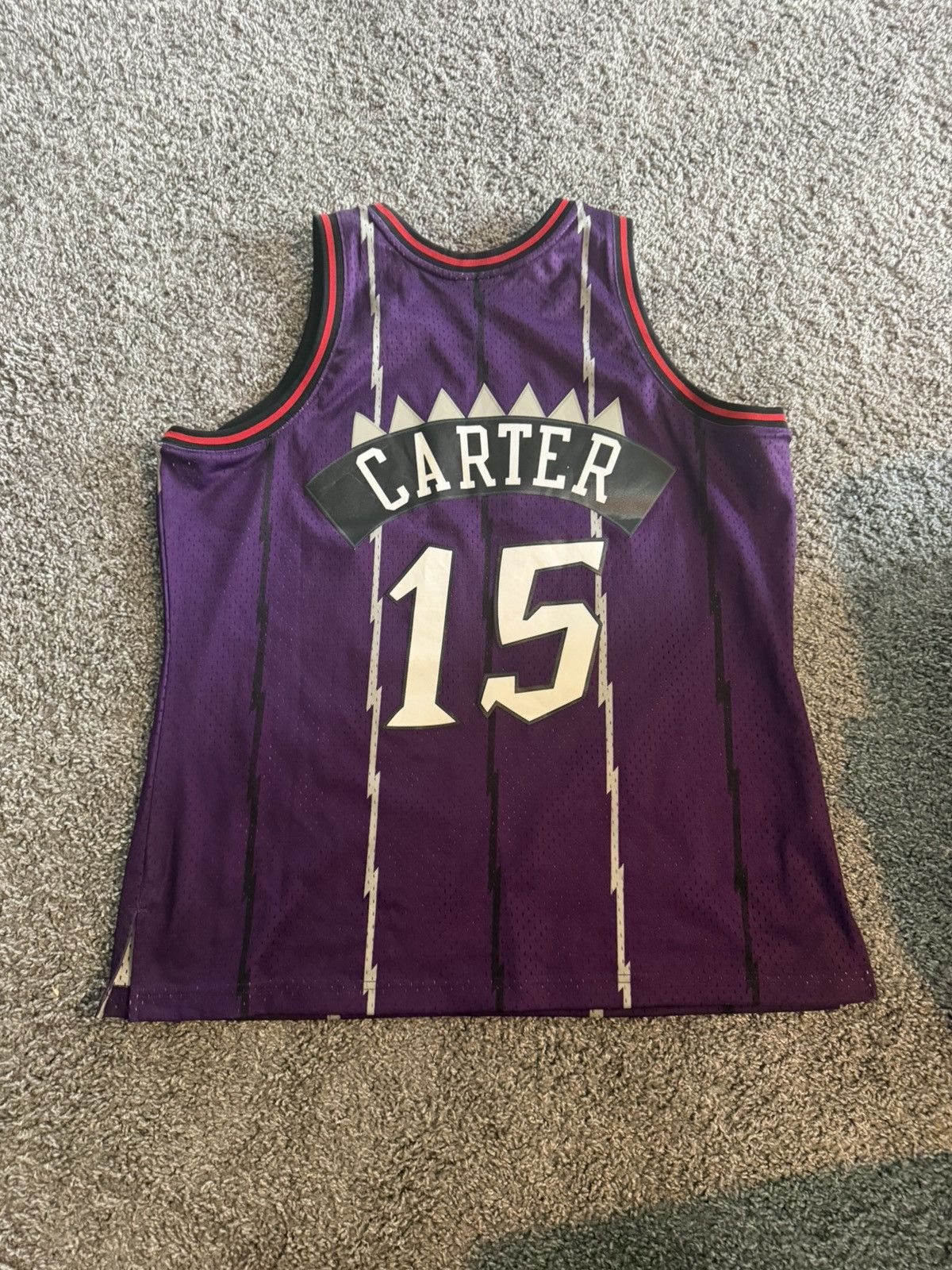 NBA AUTHENTIC VINTAGE RAPTORS VINCE CARTER JERSEY Size US XL / EU 56 / 4 - 1 Thumbnail
