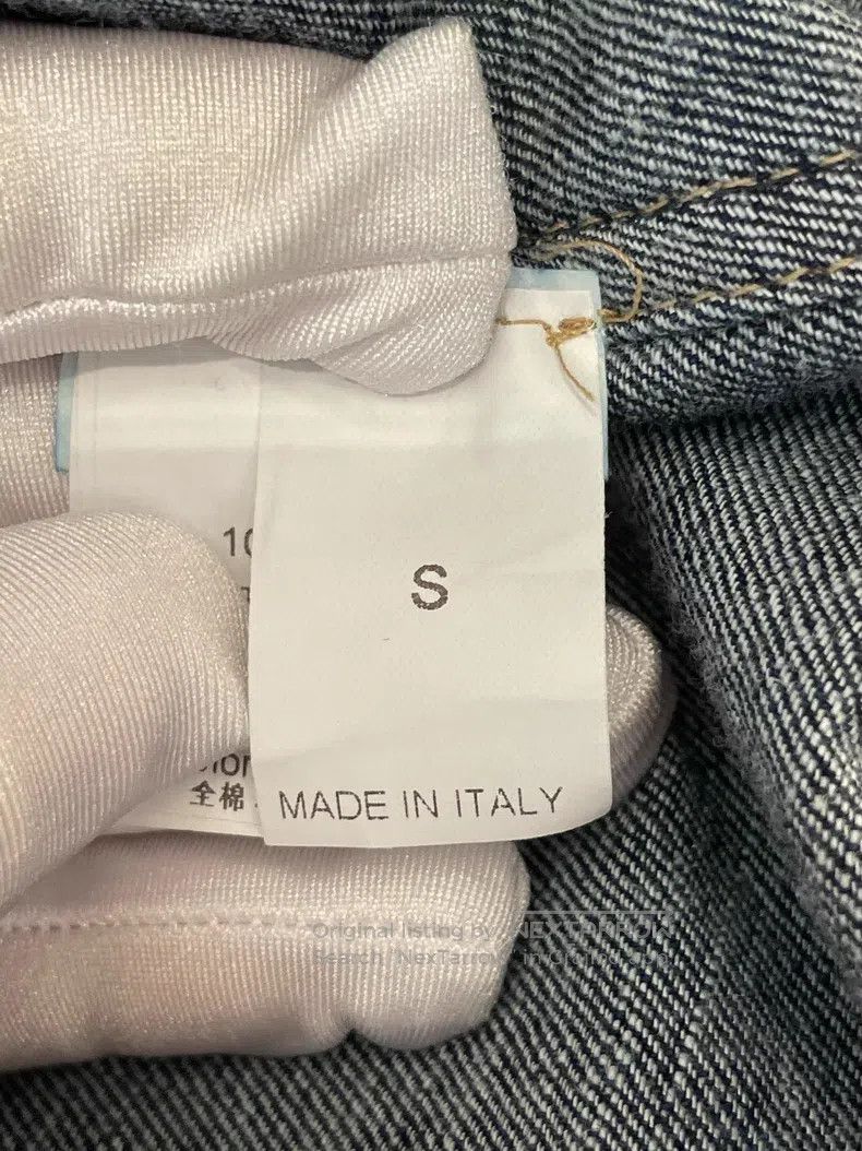 Brunello Cucinelli Brunello Cucinelli Dark Blue Denim Shirt Size S / US 4 / IT 40 - 7 Thumbnail