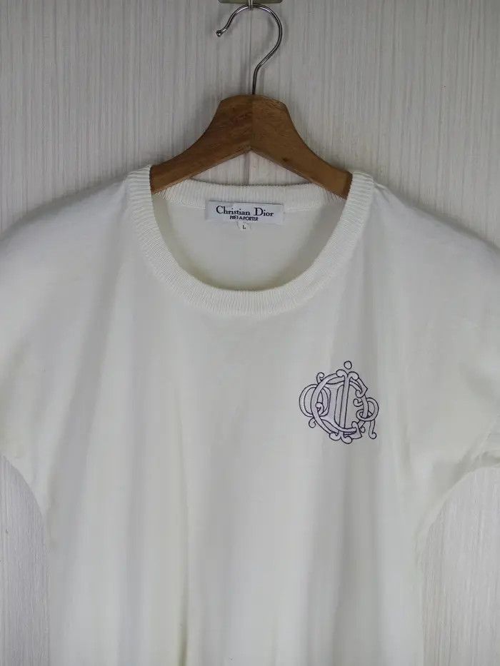 Christian Dior Monsieur Rare Vintage Christian Dior Pret-A-Porter Short Sleeve Tee Size M / US 6-8 / IT 42-44 - 4 Thumbnail