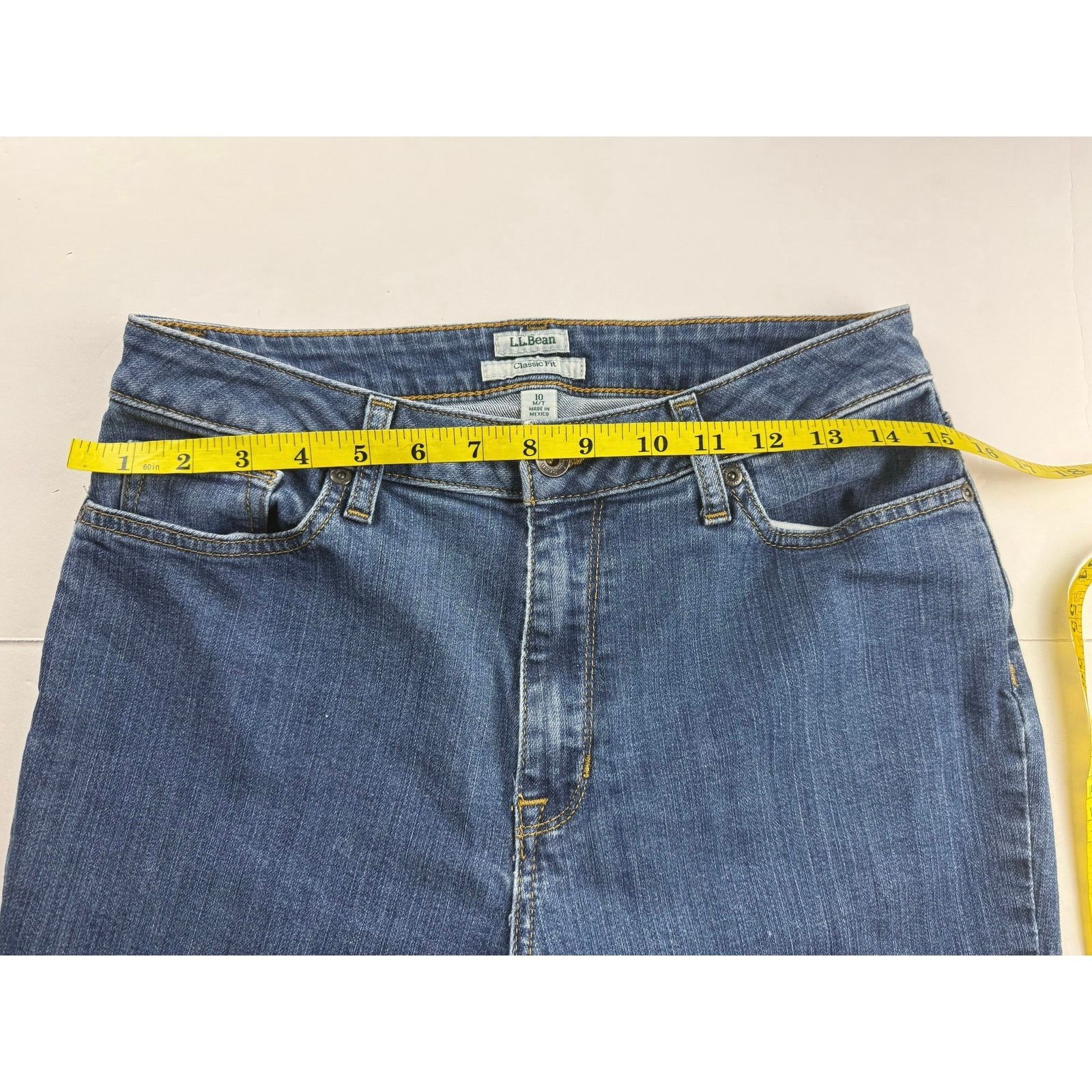 L.L. Bean L.L. Bean Classic Fit Denim Jeans - Women's Size 10 Size 32" / US 10 / IT 46 - 2 Thumbnail