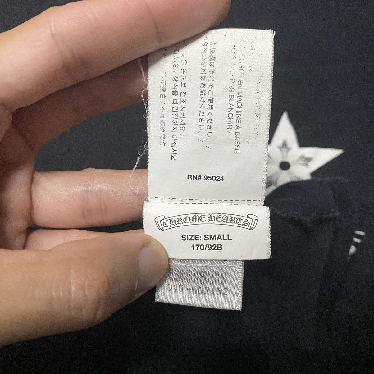Chrome Hearts VINTAGE CHROME HEARTS STAR GRAPHIC POCKET T SHIRT Size US S / EU 44-46 / 1 - 16 Thumbnail