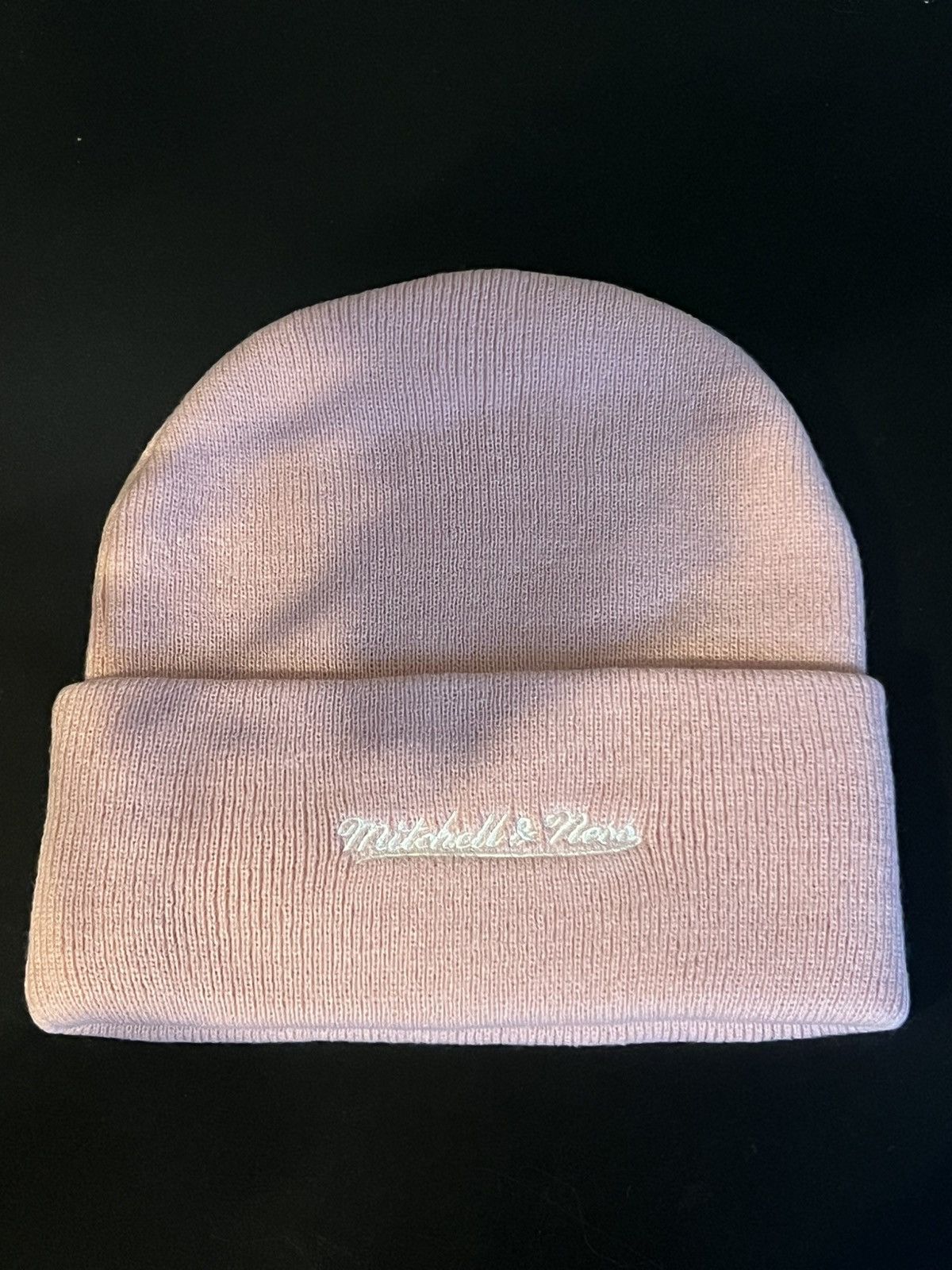 Supreme Mitchell & Ness NCAA Beanie (Pink)